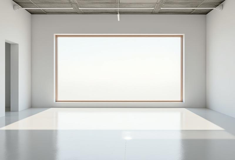 Studio image: Eine andere Perspektive des Studiobereichs mit einem grossen Fenster